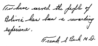 Doc's signature
